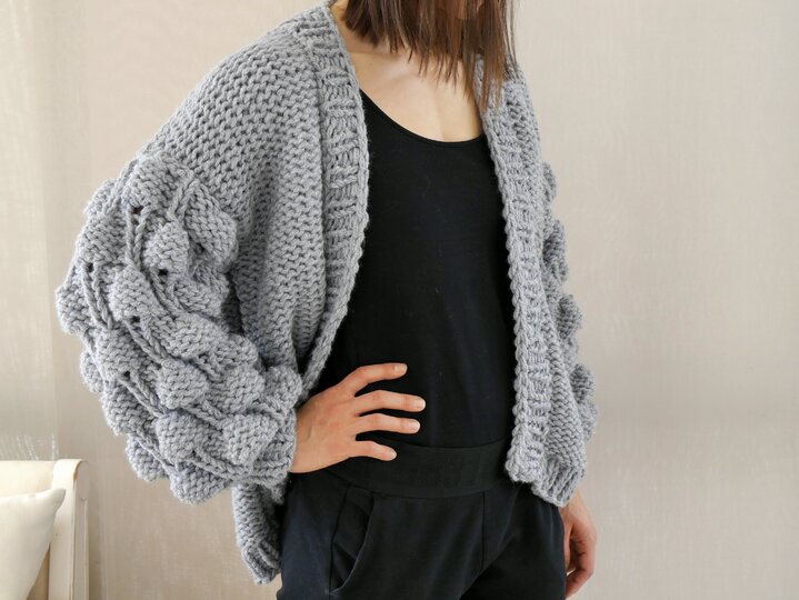 Strickanleitung  - Cardigan BUBBLES - No.194/E