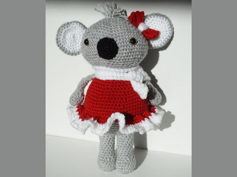 Häkelanleitung  Amigurumi Koala Kim