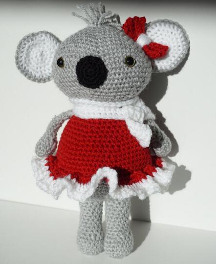 Häkelanleitung  Amigurumi Koala Kim