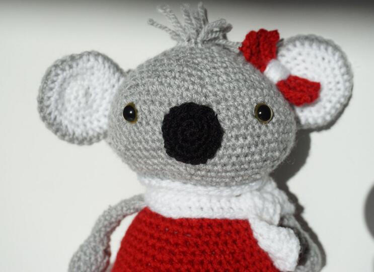 Häkelanleitung  Amigurumi Koala Kim