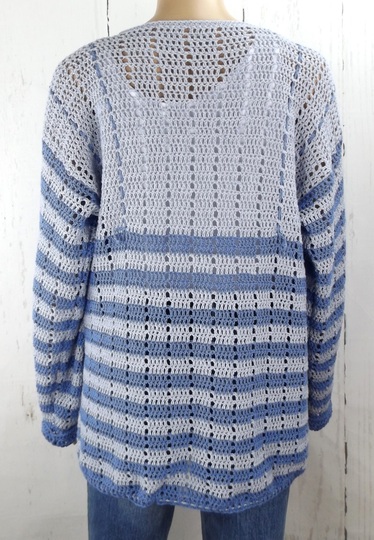 Häkelanleitung Pullover "Jeans"