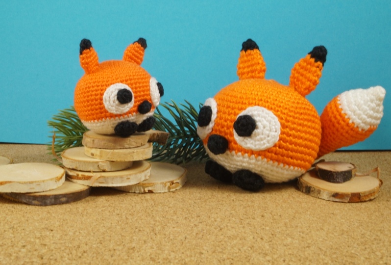 Witziger Fuchs – Häkelanleitung Schlüsselanhänger