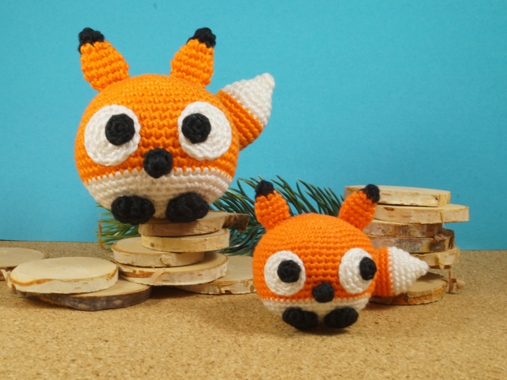 Witziger Fuchs – Häkelanleitung Schlüsselanhänger