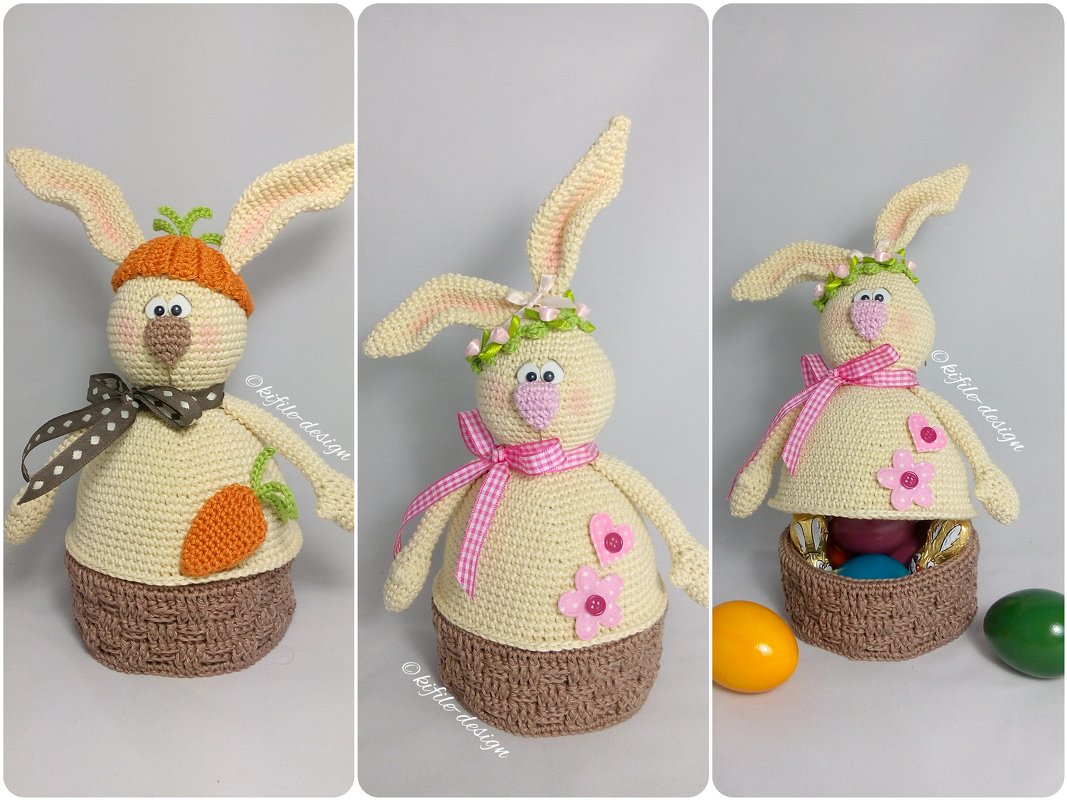 Häkelanleitung Das etwas andere Osternest