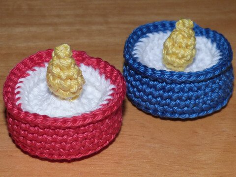 Häkelanleitung für Teelichter, schnell und einfach