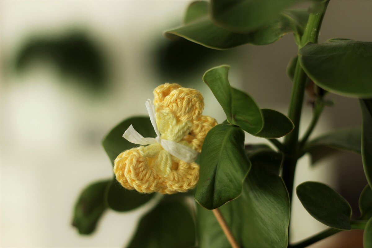 Häkelanleitung Schmetterling