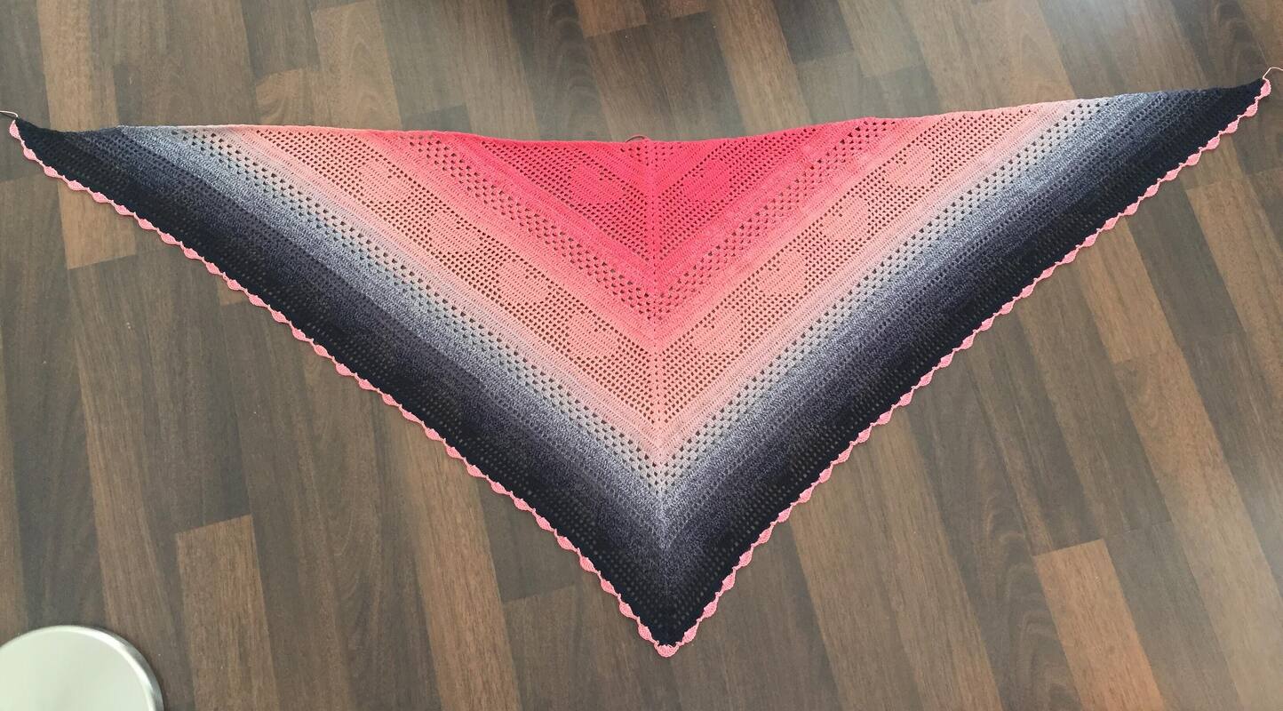 Dreieckstuch "Valentine" - Bild 2