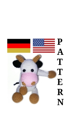 pattern sweet cow PDF english-deutsch