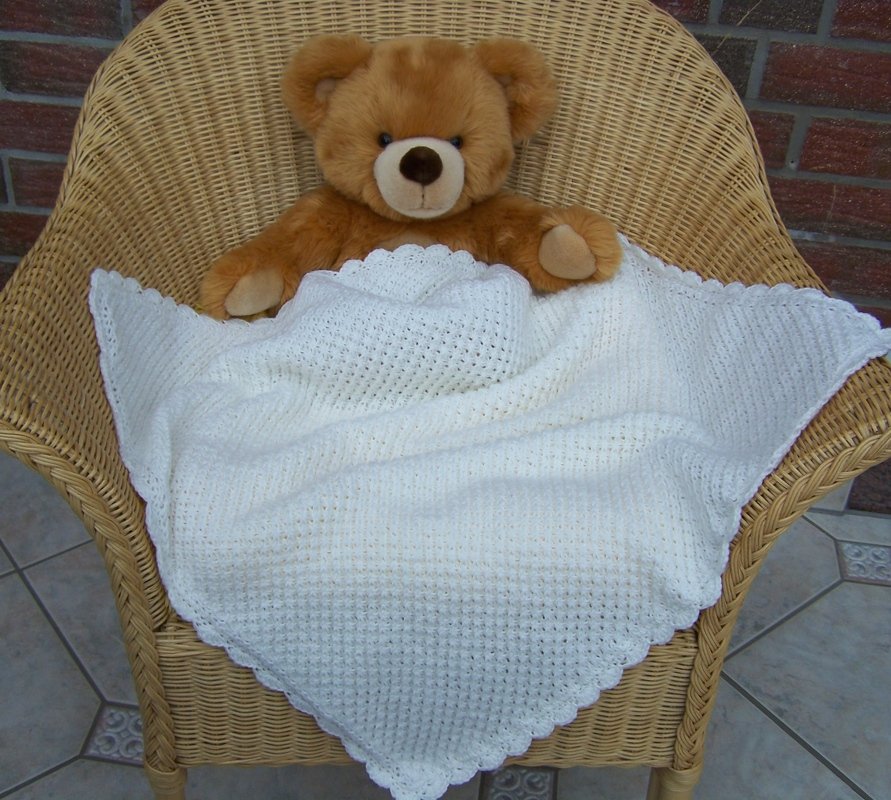 Strickanleitung für Babydecke "Sternenzauber"