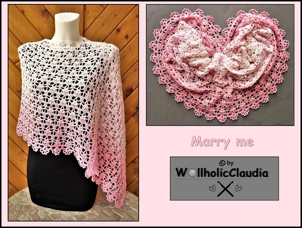 Häkelanleitung Tuch / Stola - Bild 2