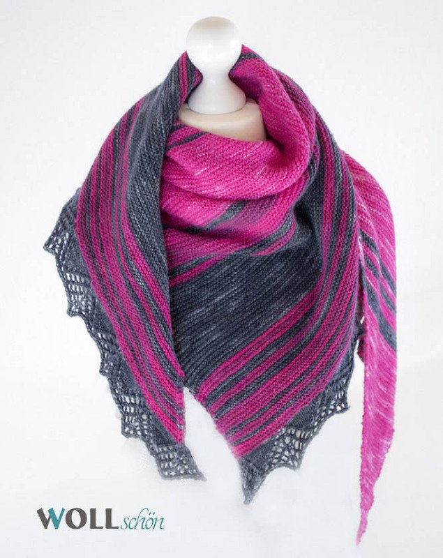 Tuch **RIGANI** - Strickanleitung