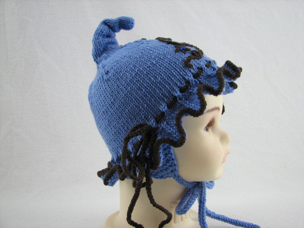 Strickanleitung Baby-/Kleinkindermütze "Wichtel"