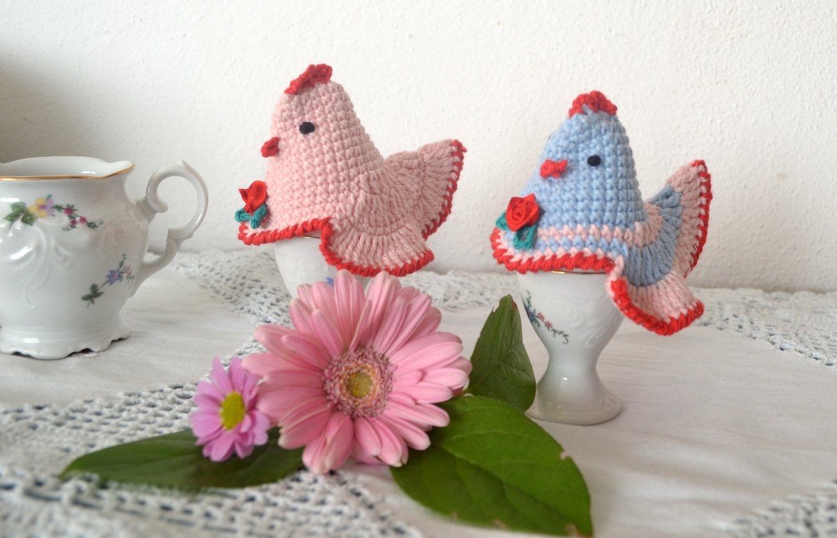 Eierwärmer * Ostern * Häkelanleitung