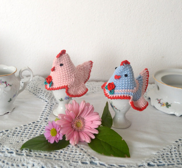 Eierwärmer * Ostern * Häkelanleitung