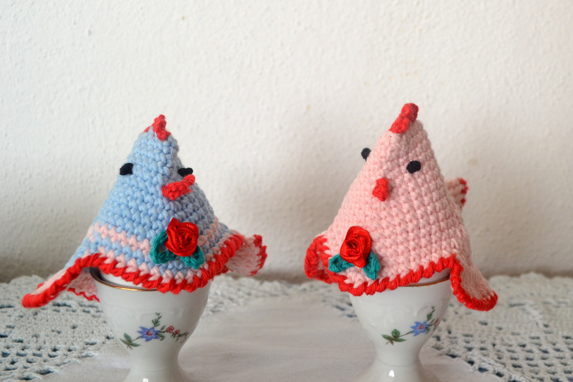 Eierwärmer * Ostern * Häkelanleitung