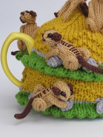 Pattern Meerkat Tea Cosy