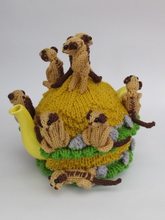 Pattern Meerkat Tea Cosy