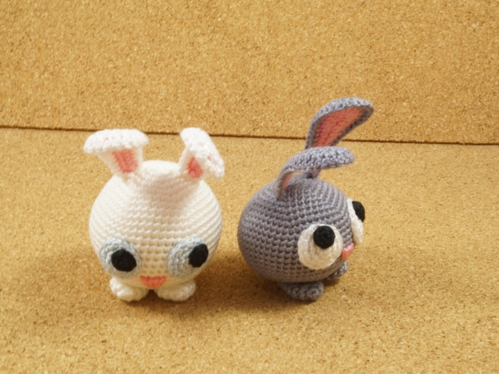 Hasi häkeln - Schlüsselanhänger, Osterdeko u.a.