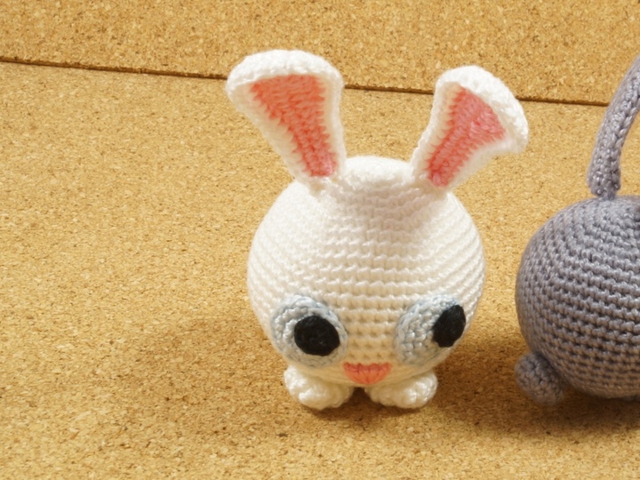 Hasi häkeln - Schlüsselanhänger, Osterdeko u.a.