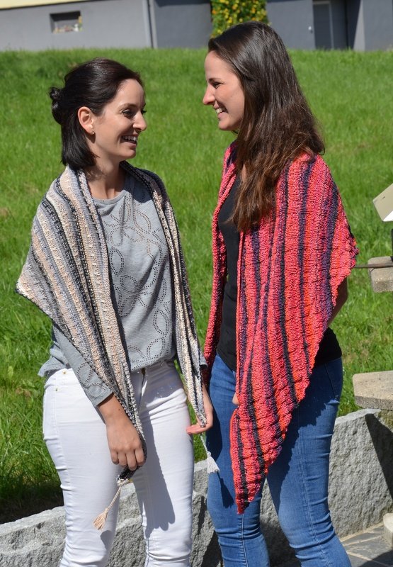 Tuch Mythos stricken aus BANDY von Woolly Hugs - Bild 4