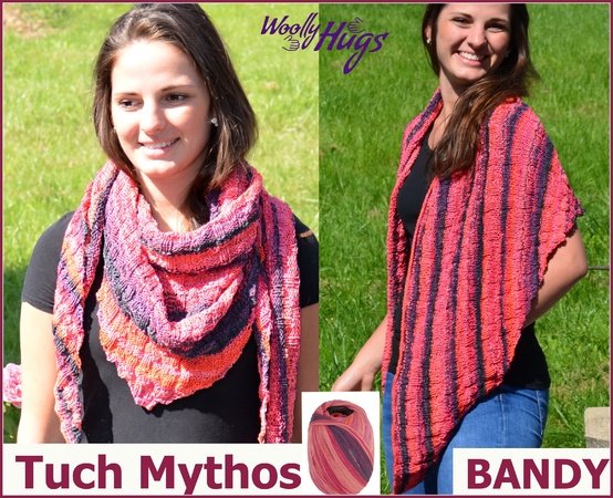Tuch Mythos stricken aus BANDY von Woolly Hugs