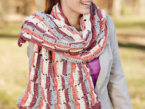 Stola "Verflechungen" häkeln