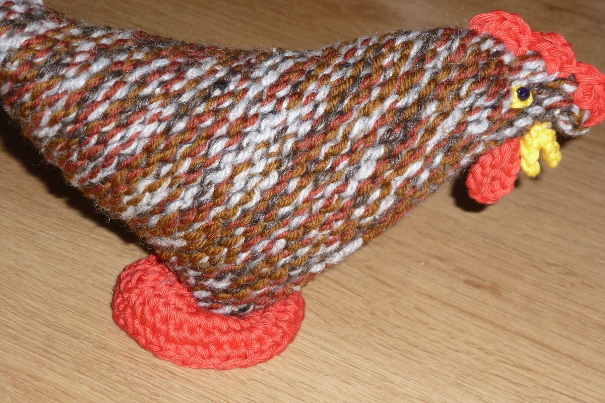gestrickte Hühnerschar - Bild 6