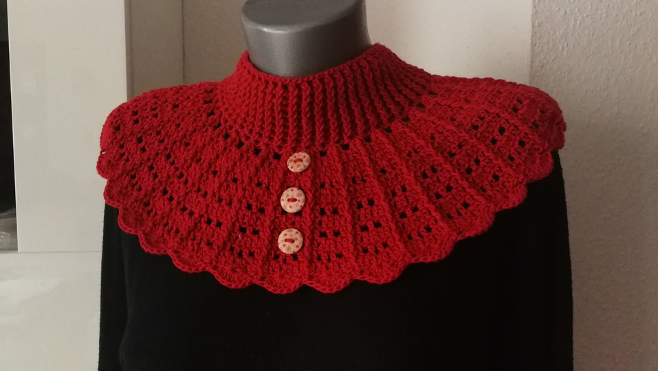 Häkelanleitung Set Schalkragen