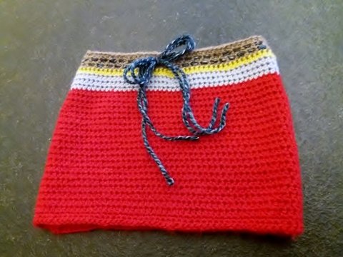 Babyrock gehäkelt (0-3 Monate)