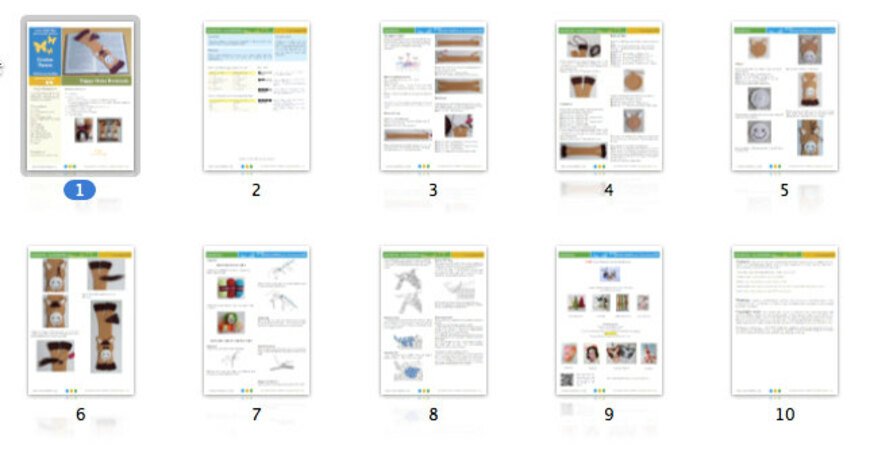 031 Crochet Pattern - HorsE-Bookmark or decor - Amigurumi PDF file by Zabelina CP