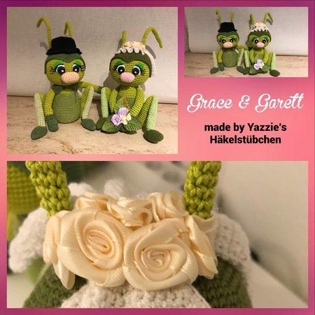 Happy Spring Bugs: Maxiedition - "Grace & Garett Grashüpfer"