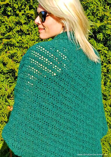 Crochet Pattern Vest / Cocoon Cardigan in All Sizes | Shrug #3 GreenDay