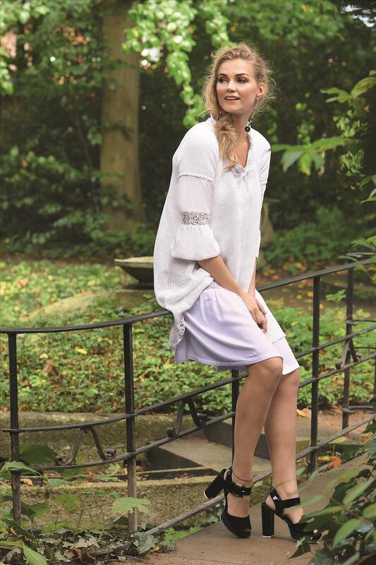 Strickkleid in A-Form