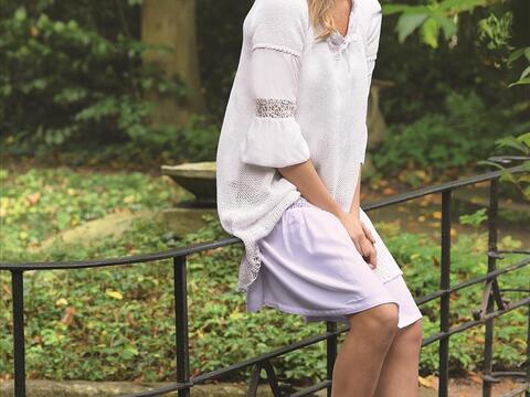 Strickkleid in A-Form