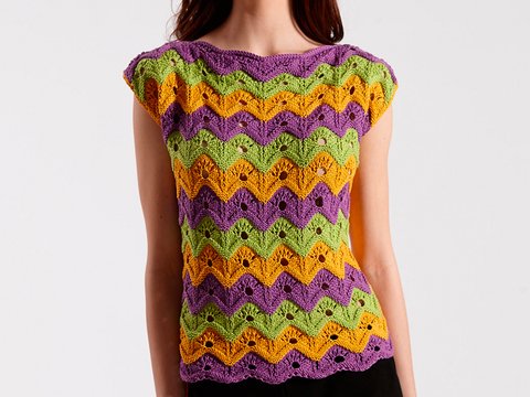 Strickanleitung Top Lollu