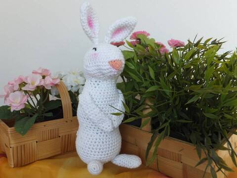 Hase Hopp Hopp zum Häkeln
