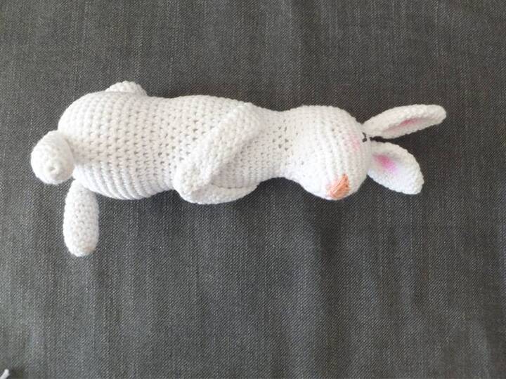 Hase Hopp Hopp zum Häkeln