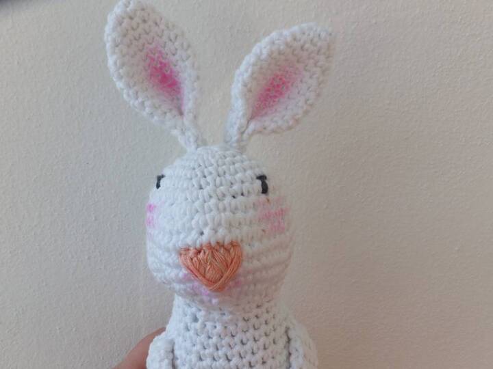 Hase Hopp Hopp zum Häkeln