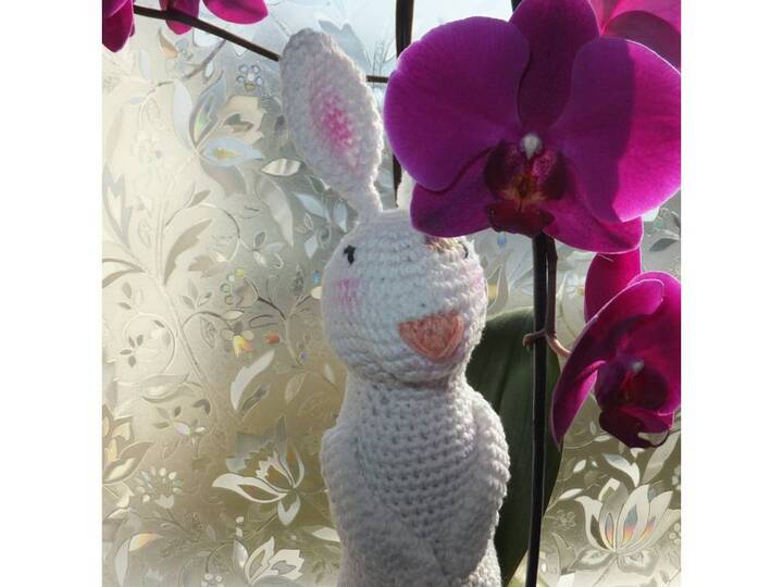 Hase Hopp Hopp zum Häkeln