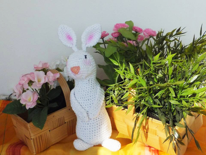 Hase Hopp Hopp zum Häkeln