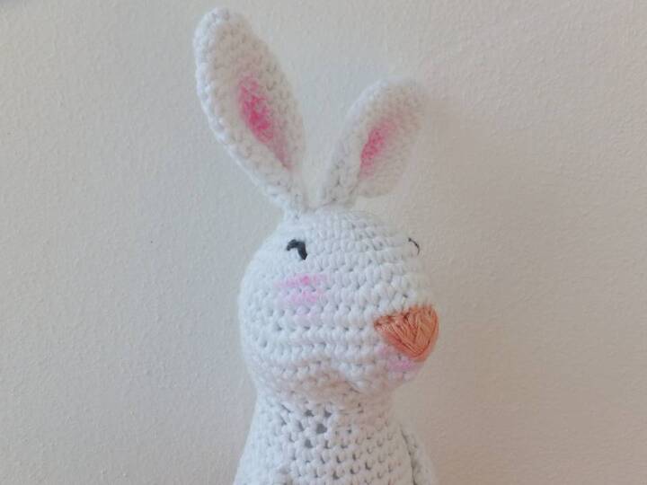 Hase Hopp Hopp zum Häkeln