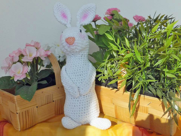 Hase Hopp Hopp zum Häkeln