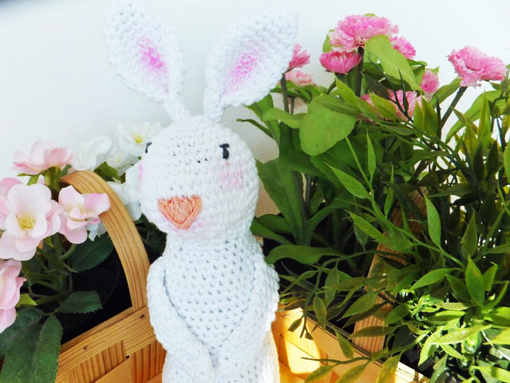 Hase Hopp Hopp zum Häkeln