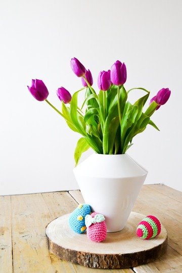 Bunte Ostereier häkeln