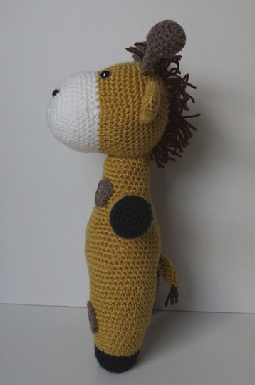 Häkelanleitung  Amigurumi Giraffe Giraffi mit Kleidung zum wechseln