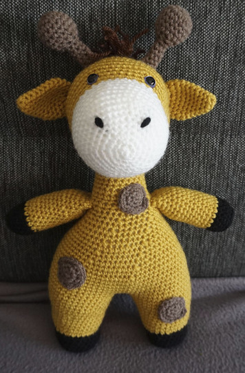 Häkelanleitung  Amigurumi Giraffe Giraffi mit Kleidung zum wechseln