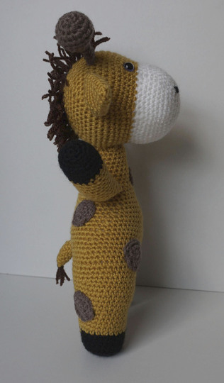 Häkelanleitung  Amigurumi Giraffe Giraffi mit Kleidung zum wechseln