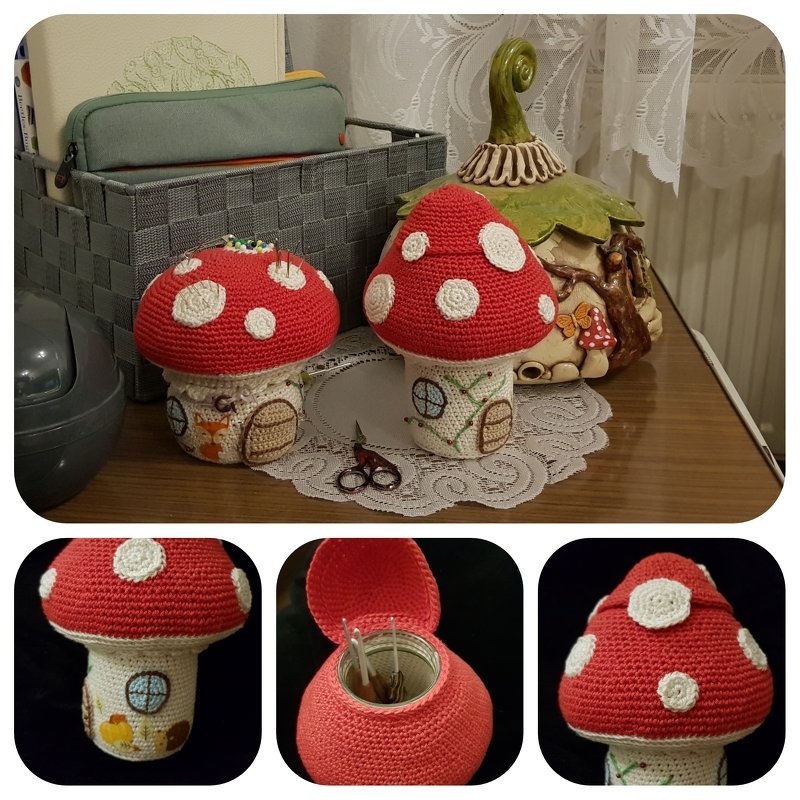 Häkelnadel-Aufbewahrungspilz - Bild 5