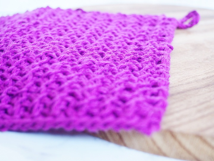 Strickanleitung - Spültuch | Waschlappen | Topflappen - Hase