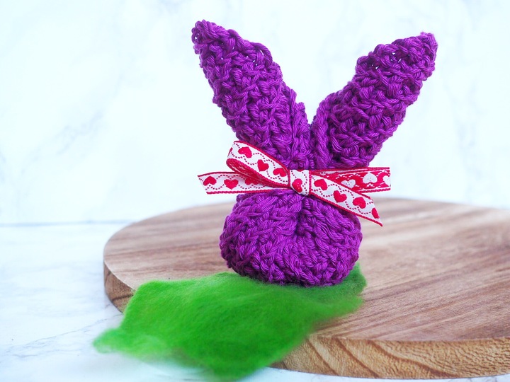 Strickanleitung - Spültuch | Waschlappen | Topflappen - Hase